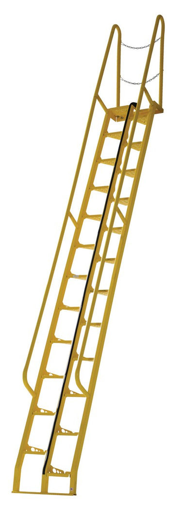 68 Degree Alternating Tread Stair w/ 24 Steps